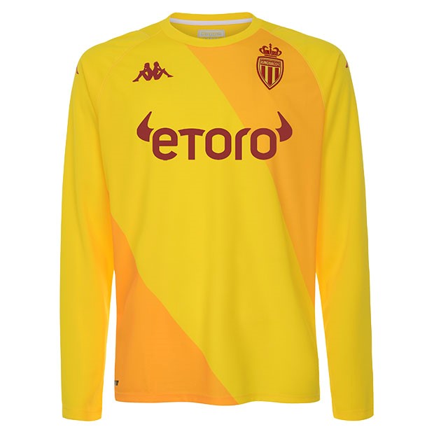 Thailandia Maglia AS Monaco Portiere 21/22 Giallo